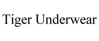 TIGER UNDERWEAR