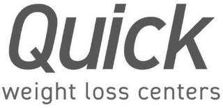 QUICK WEIGHT LOSS CENTERS