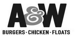 A&W BURGERS·CHICKEN·FLOATS