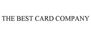 THE BEST CARD COMPANY