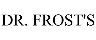 DR. FROST'S