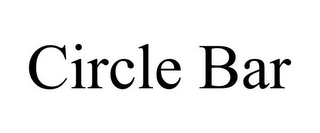 CIRCLE BAR