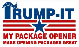 TRUMP-IT MY PACKAGE OPENER MAKE OPENINGPACKAGES GREAT