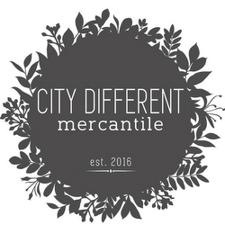 CITY DIFFERENT MERCANTILE EST. 2016