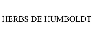 HERBS DE HUMBOLDT