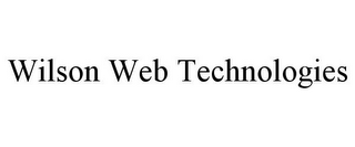 WILSON WEB TECHNOLOGIES