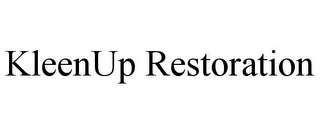 KLEENUP RESTORATION
