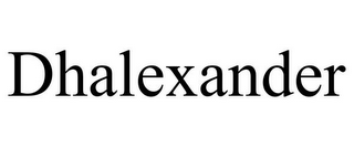 DHALEXANDER