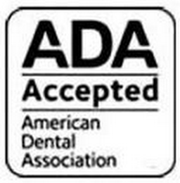 ADA ACCEPTED AMERICAN DENTAL ASSOCIATION