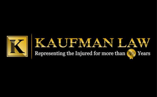 K KAUFMAN LAW REPRESENTING THE INJURED FOR MORE THAN 40 YEARS