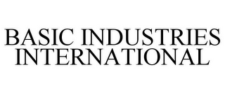 BASIC INDUSTRIES INTERNATIONAL