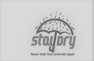 STAY DRY NEVER HOLD YOUR UMBRELLA AGAIN