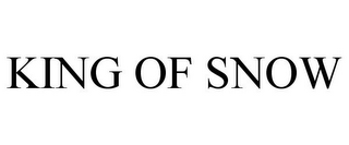 KING OF SNOW