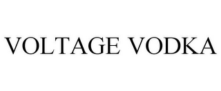 VOLTAGE VODKA