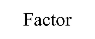 FACTOR