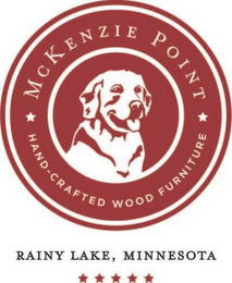MCKENZIE POINT HAND-CRAFTED WOOD FURNITURE RAINY LAKE, MINNESOTA