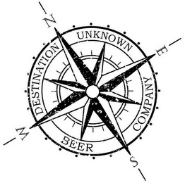 DESTINATION UNKNOWN BEER COMPANY N E S W