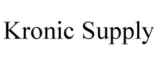 KRONIC SUPPLY