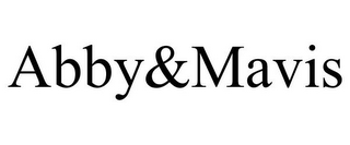 ABBY&MAVIS
