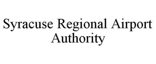 SYRACUSE REGIONAL AIRPORT AUTHORITY