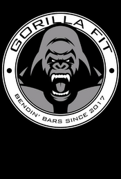 GORILLA FIT BENDIN' BARS SINCE 2017