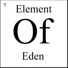 7 ELEMENT OF EDEN