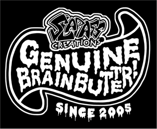 SLAPASS CREATIONS GENUINE BRAIN BUTTER! SINCE 2005