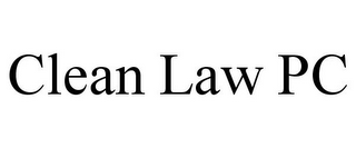 CLEAN LAW PC