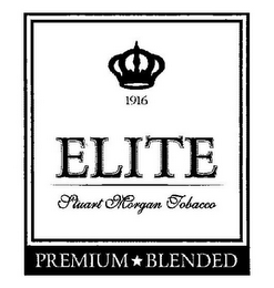1916 ELITE STUART MORGAN TOBACCO PREMIUM BLENDED