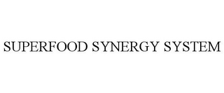 SUPERFOOD SYNERGY SYSTEM