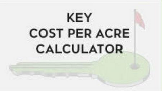 KEY COST PER ACRE CALCULATOR