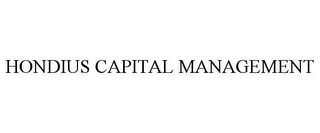 HONDIUS CAPITAL MANAGEMENT