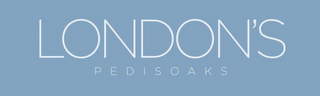 LONDON'S PEDISOAKS