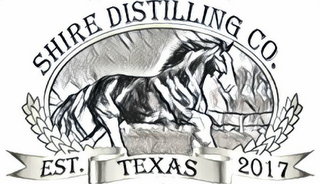 SHIRE DISTILLING CO. EST TEXAS 2017