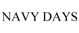 NAVY DAYS