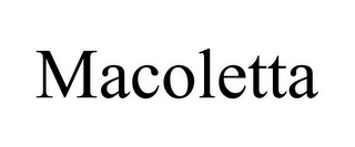 MACOLETTA