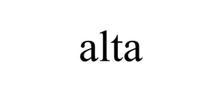 ALTA