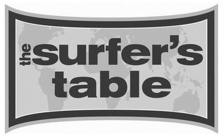 THE SURFER'S TABLE