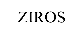 ZIROS