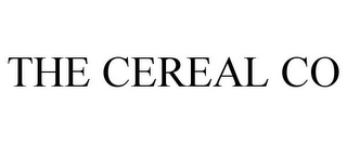 THE CEREAL CO