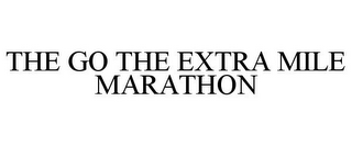 THE GO THE EXTRA MILE MARATHON