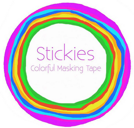 STICKIES COLORFUL MASKING TAPE