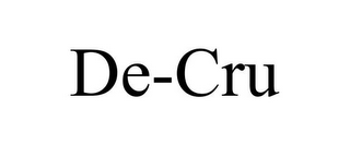 DE-CRU