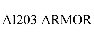 AI203 ARMOR