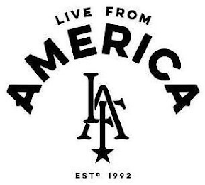 LIVE FROM AMERICA LFA EST 1992