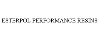 ESTERPOL PERFORMANCE RESINS