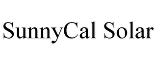 SUNNYCAL SOLAR