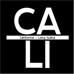 CALI CALIFORNIA-LONG ISLAND