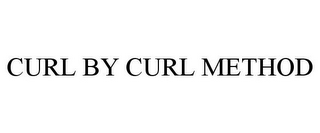 CURL BY CURL METHOD