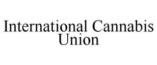 INTERNATIONAL CANNABIS UNION